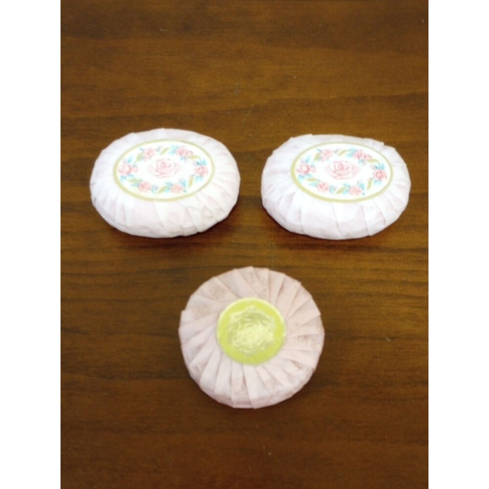 Fancy Scented Bath Soap, Set of 3 - Vintage!